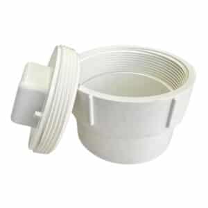 TAPÓN REGISTRO CON ADAPATADOR PVC DWV